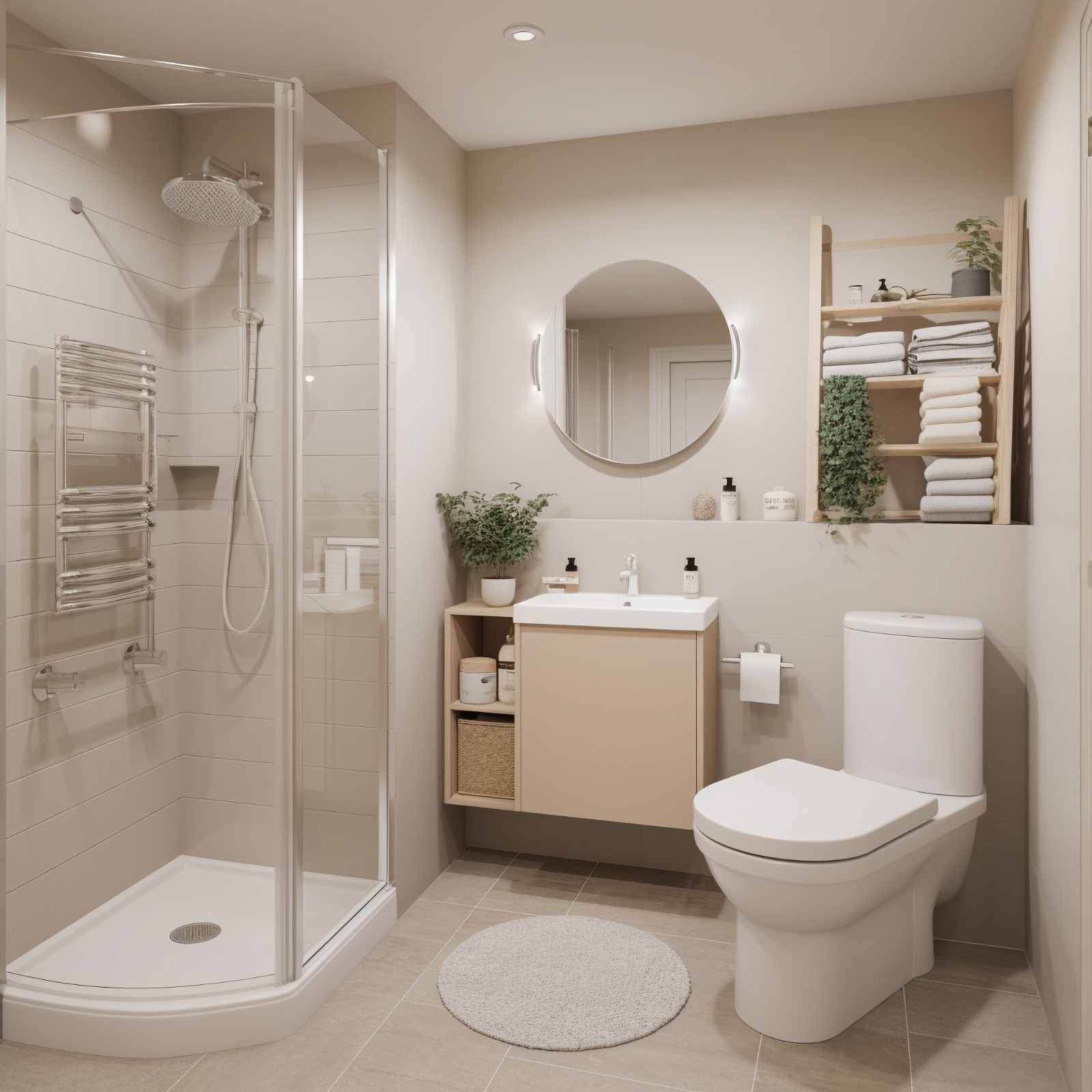 Installation Frameless shower door